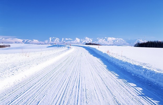 Snow Covered Road