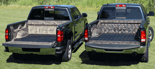 camouflage bedliner for pickup trucks for hunting