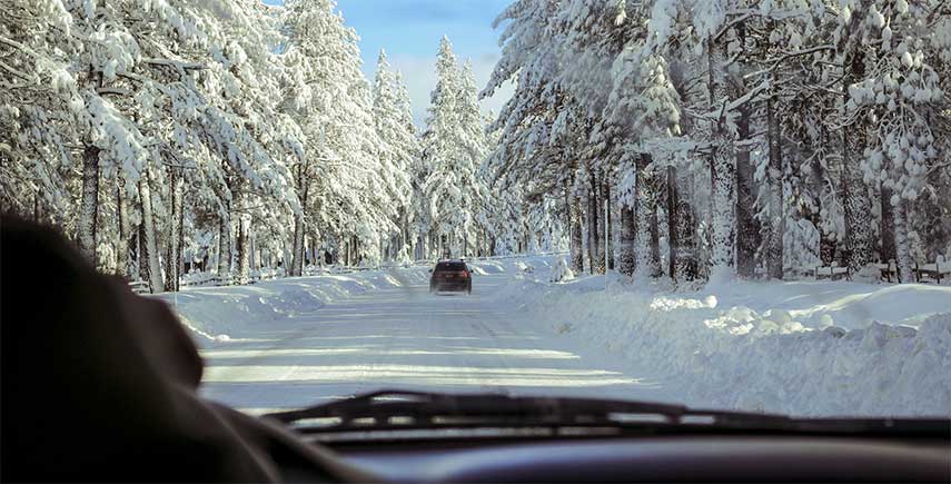 driving in snow