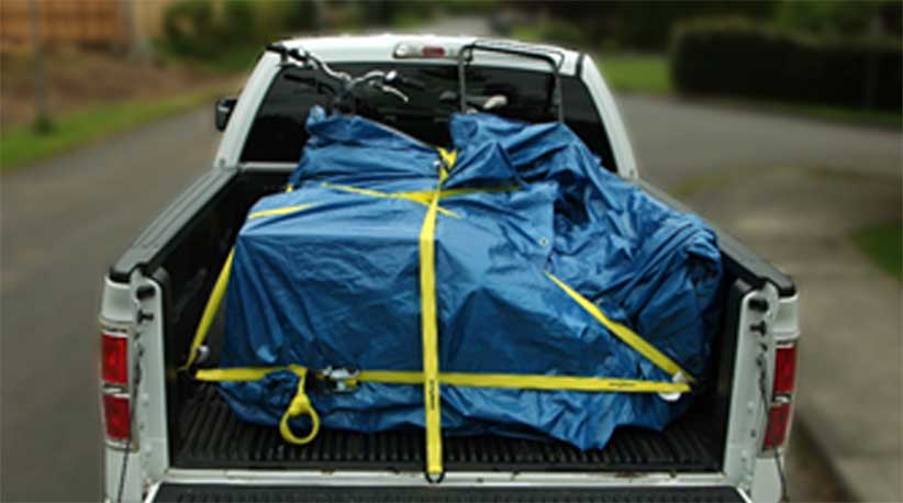 How to Keep Cargo and Luggage Dry in Your Truck Bed