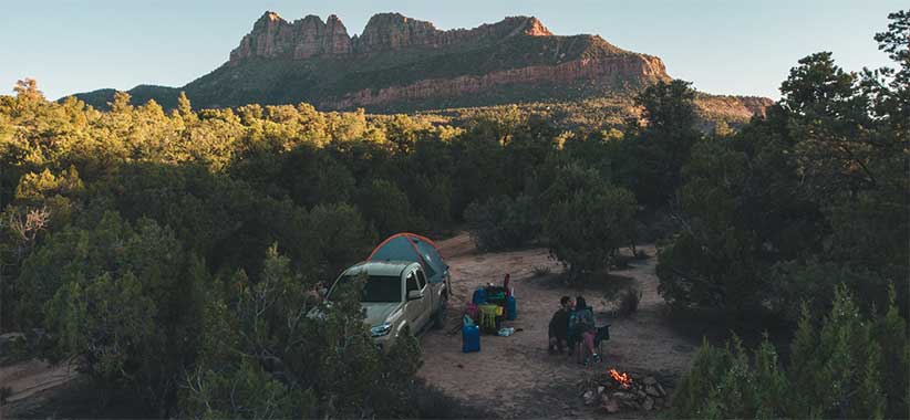 Truck Bed Camping