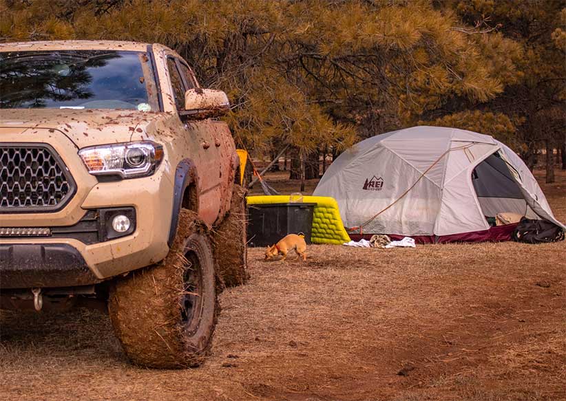 Truck Bed Camping