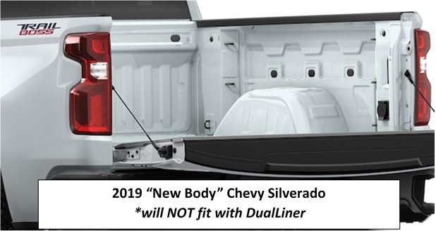 2019 Chevy Silverado 1500 Bed Liner For Legacy Crew Cab Short 5ft 9in
