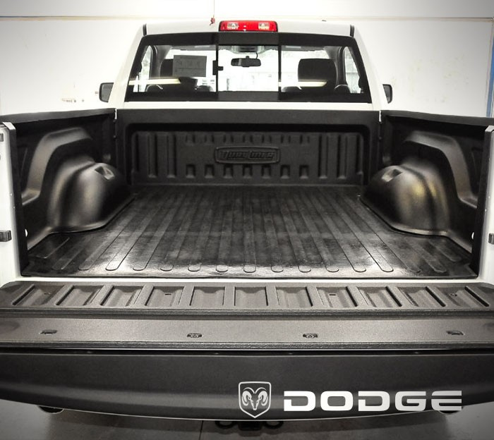 2003 to 2006 Dodge Ram 2500 - Long 8 ft Bed w/ Bolt-In tiedowns